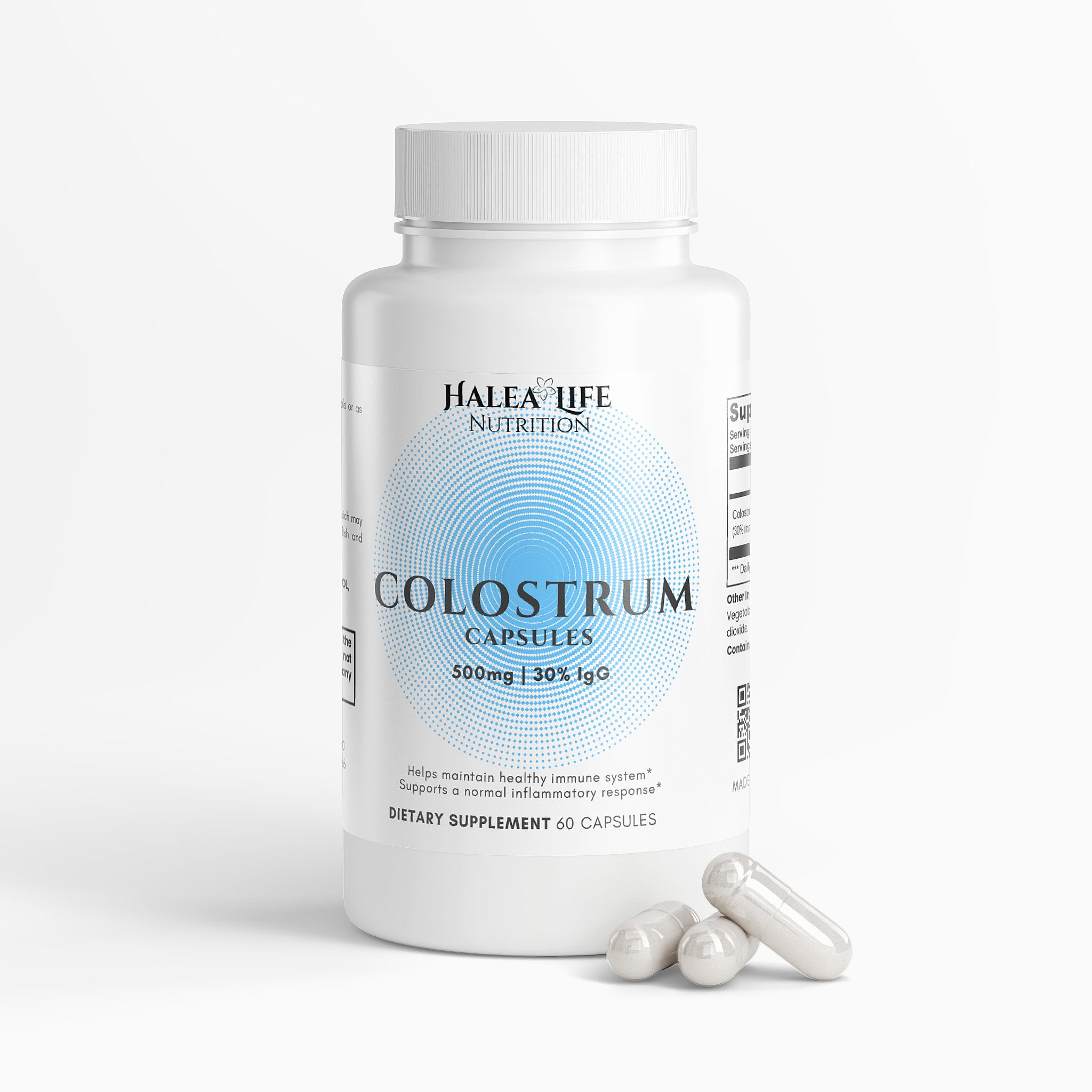 Colostrum Capsules 3 Pack |Halea Life Nutrition