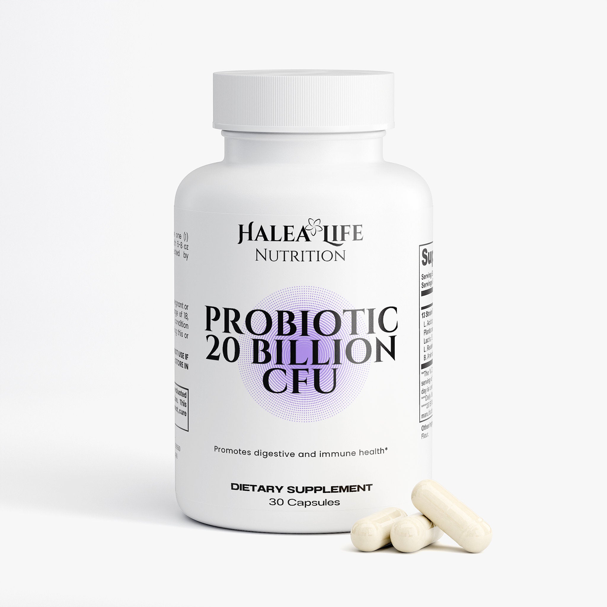 Halea Life Nutrition Halea Life 12-Strain Daily Probiotic