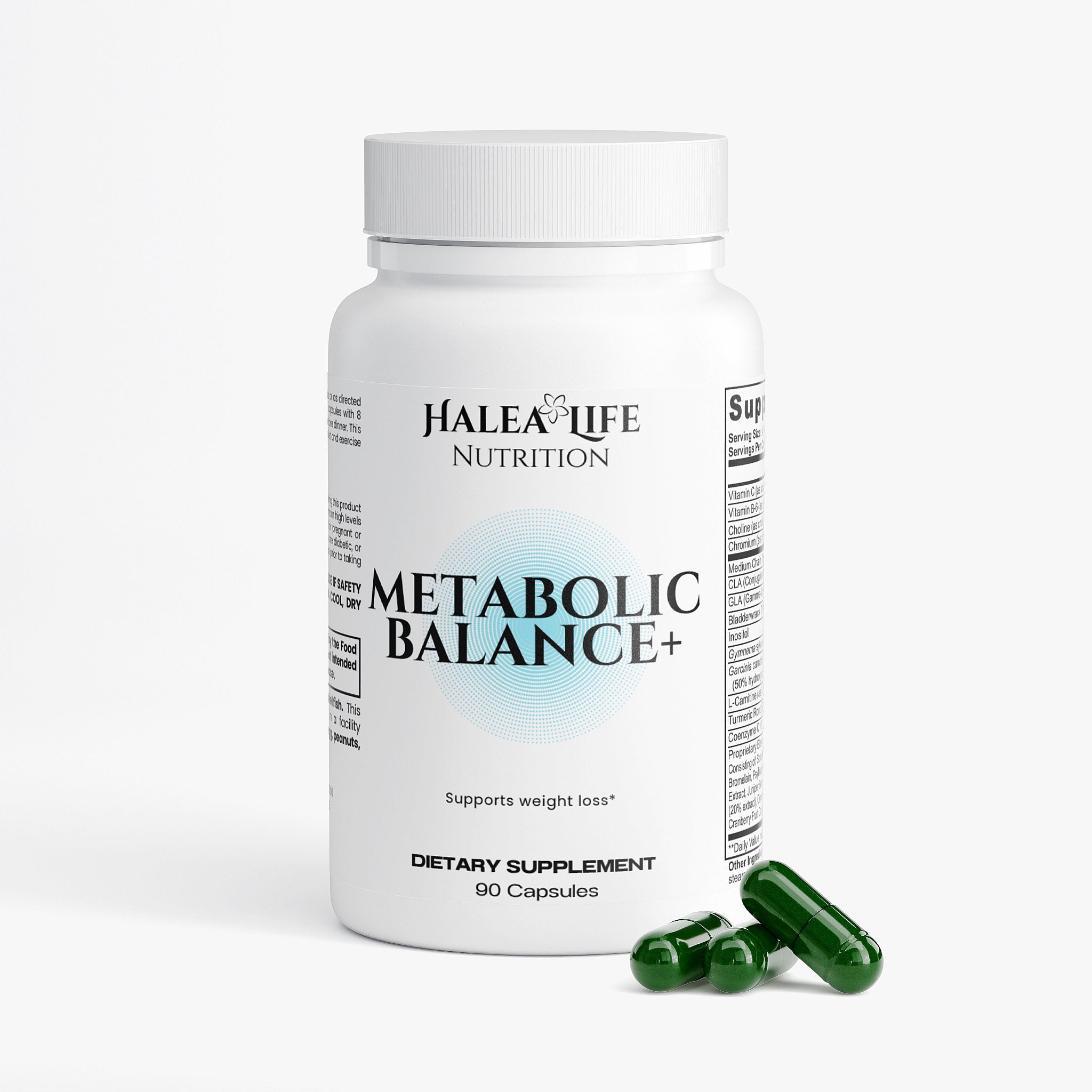 Halea Life Nutrition Halea Life Metabolic Balance+ Capsules