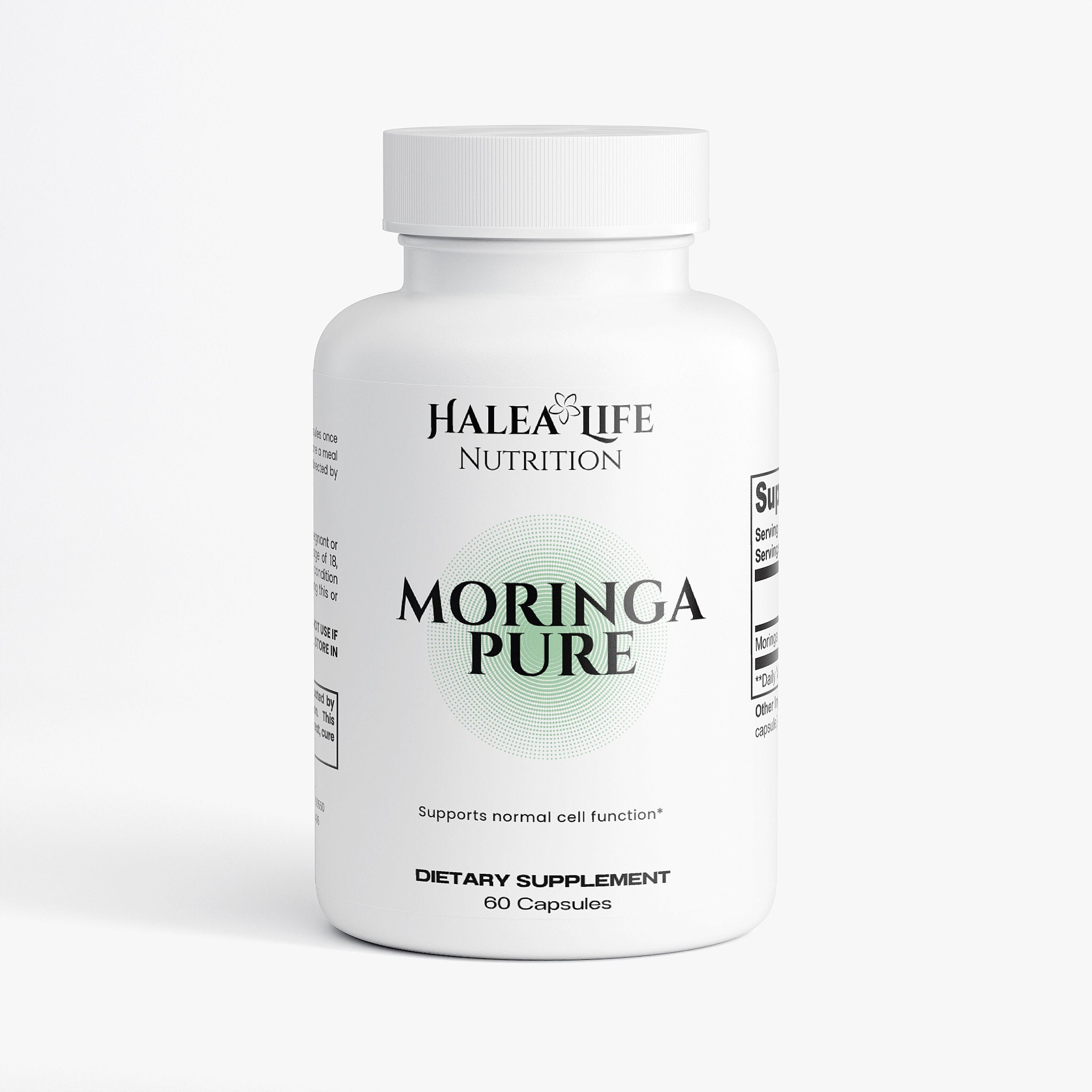 Halea Life Nutrition Organic Moringa Capsules