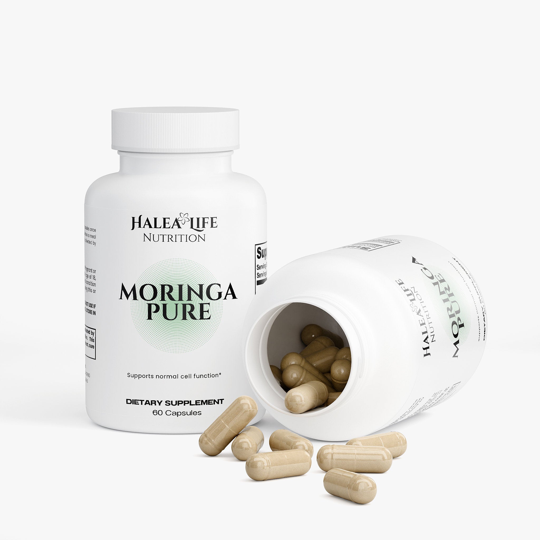 Organic Moringa Capsules — 3 Pack |Halea Life Nutrition
