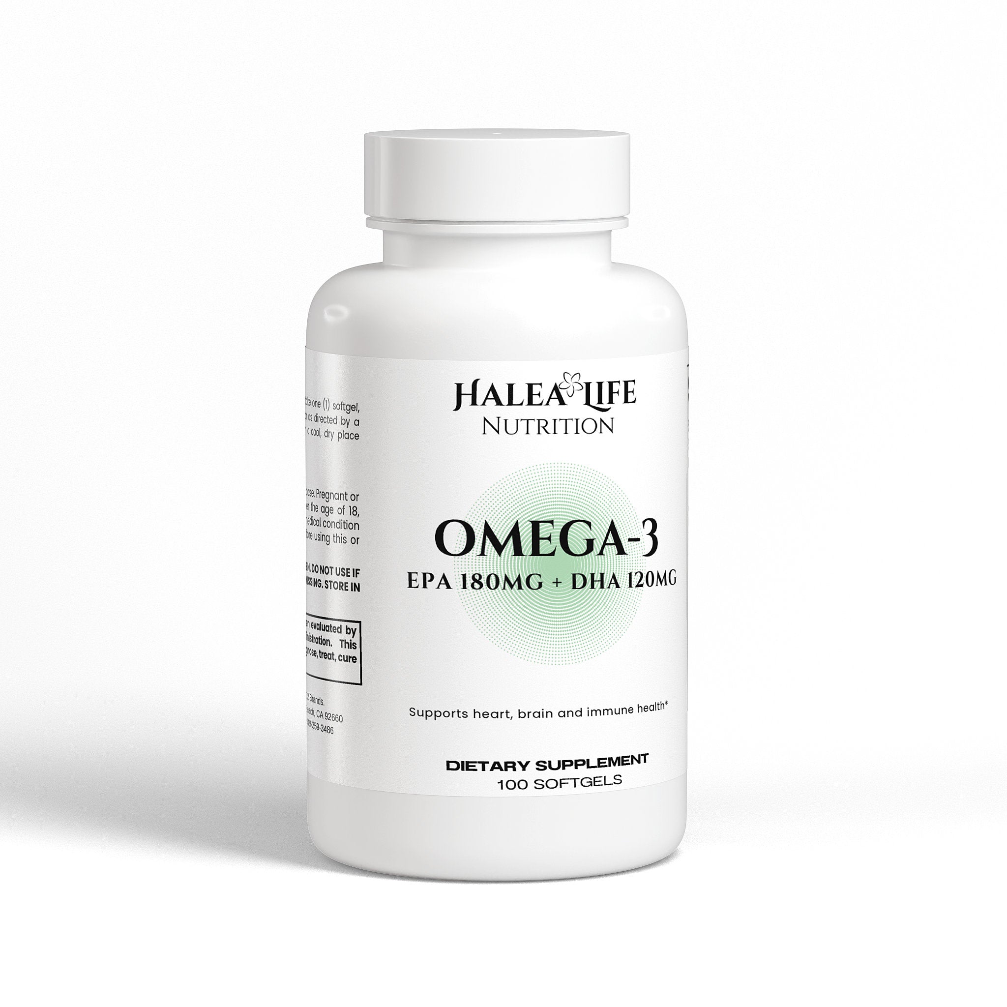 Halea Life Nutrition Omega-3 dietary supplement