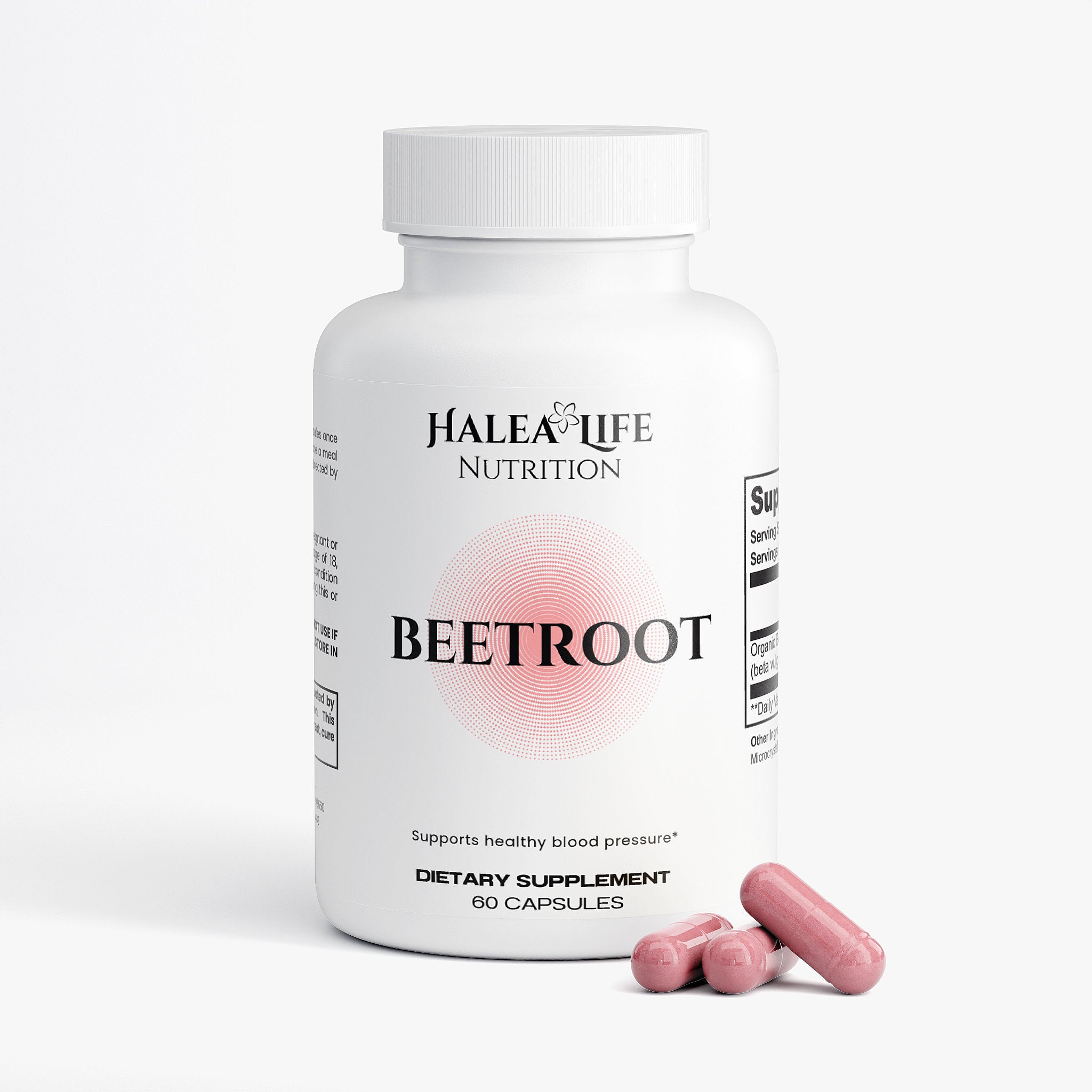 Organic Beetroot Powder Capsule 3 Pack |Halea Life Nutrition