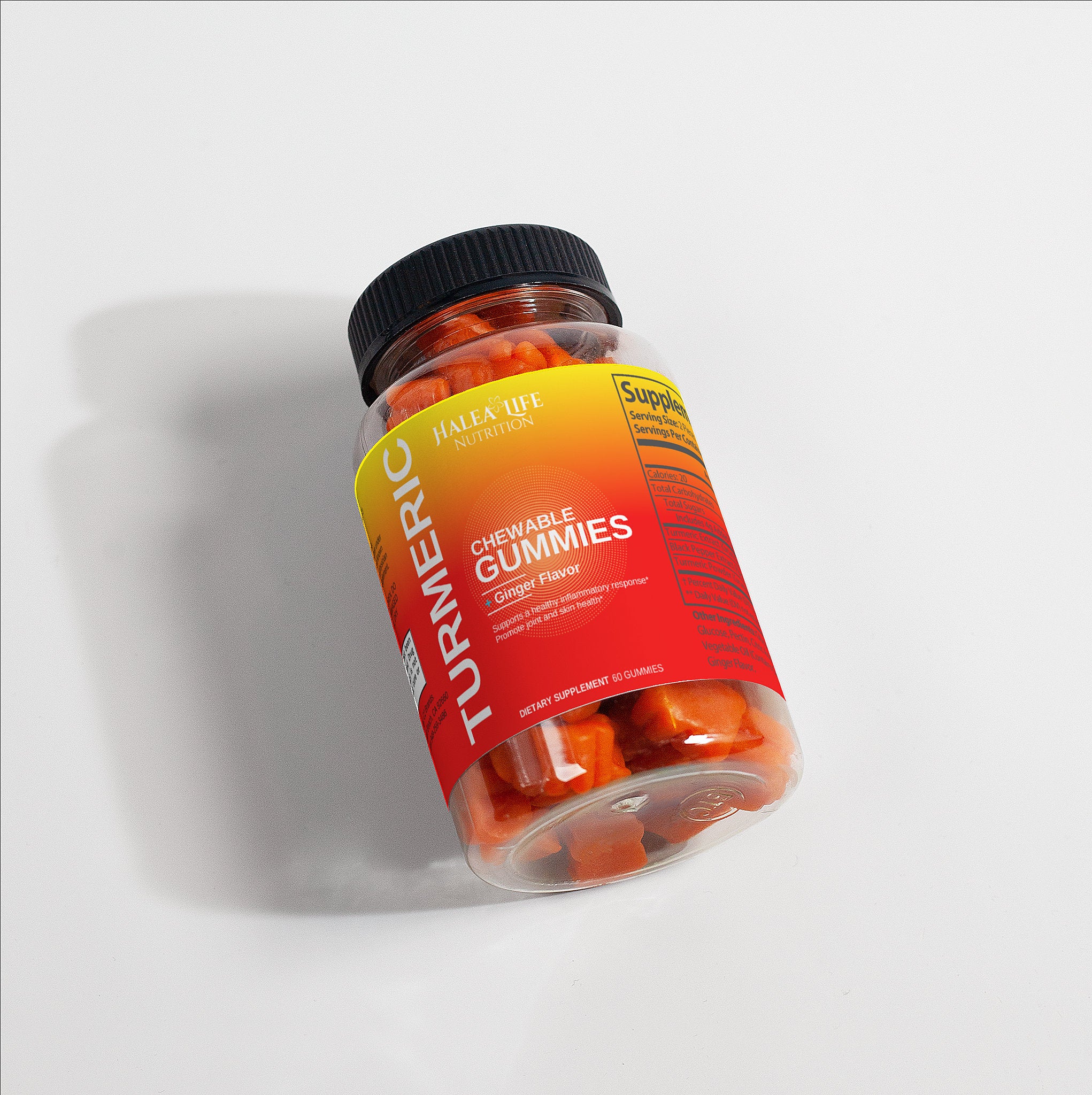 Turmeric & Ginger Gummies |Halea Life Nutrition