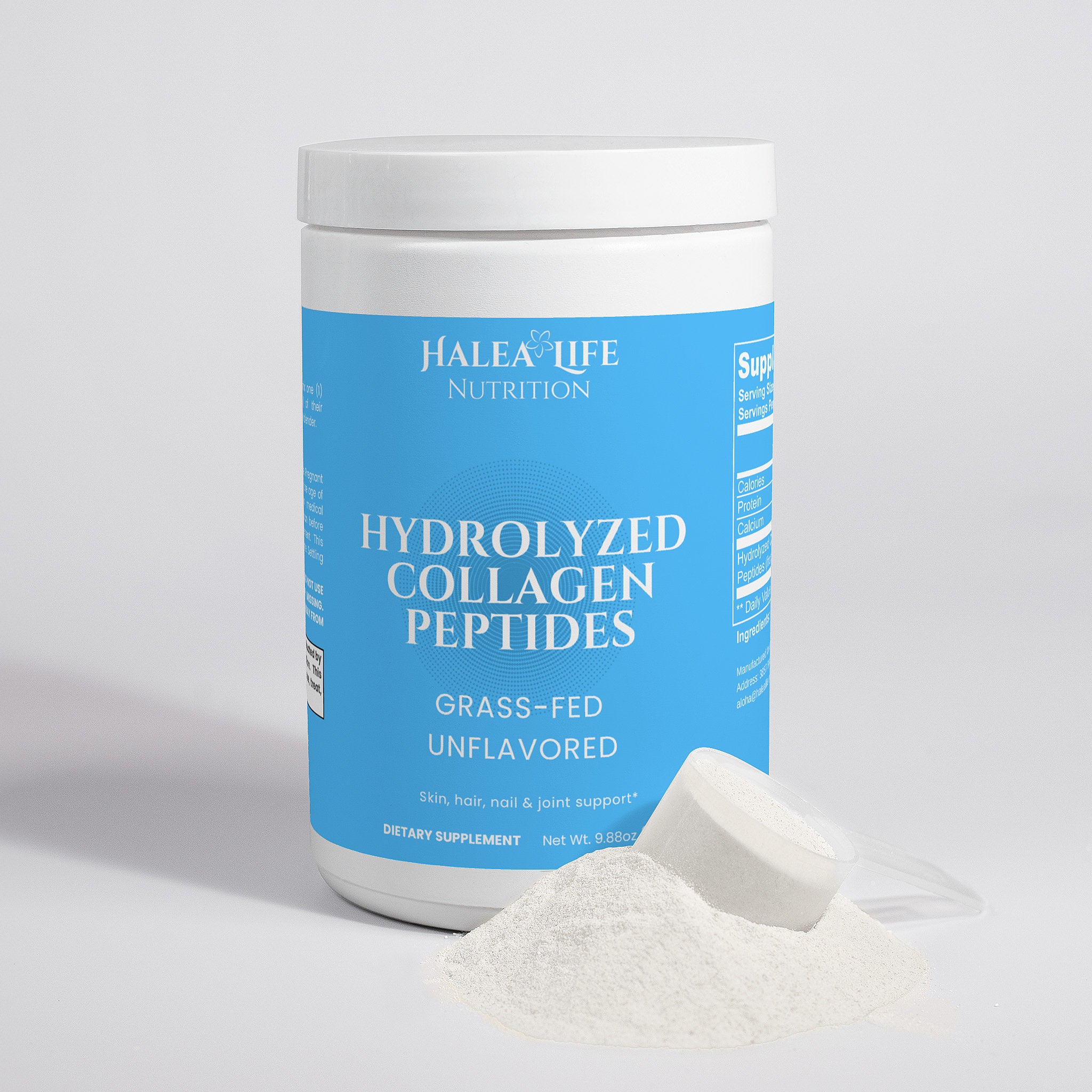 Grass Feed Hydrolyzed Collagen Powder |Halea Life Nutrition