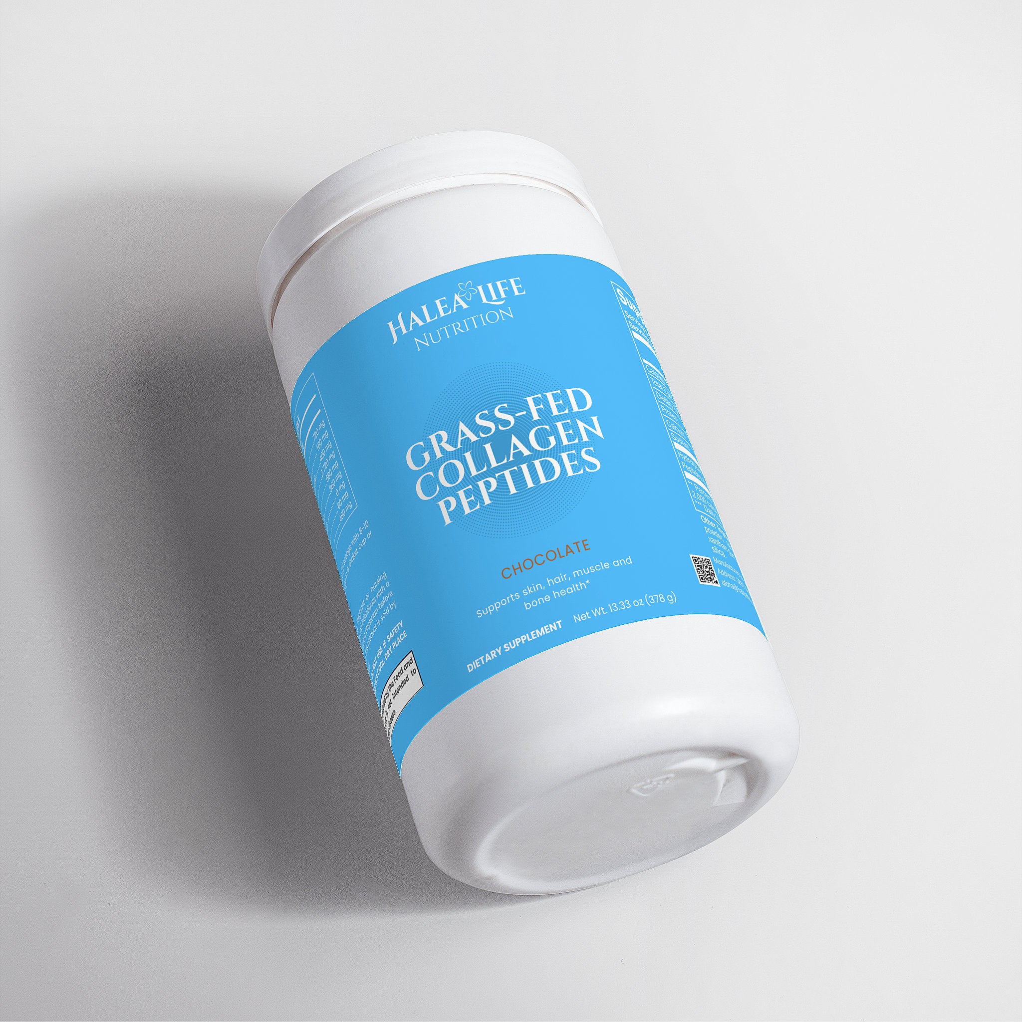 Hydrolyzed Collagen Peptides with Cocoa |Halea Life Nutrition