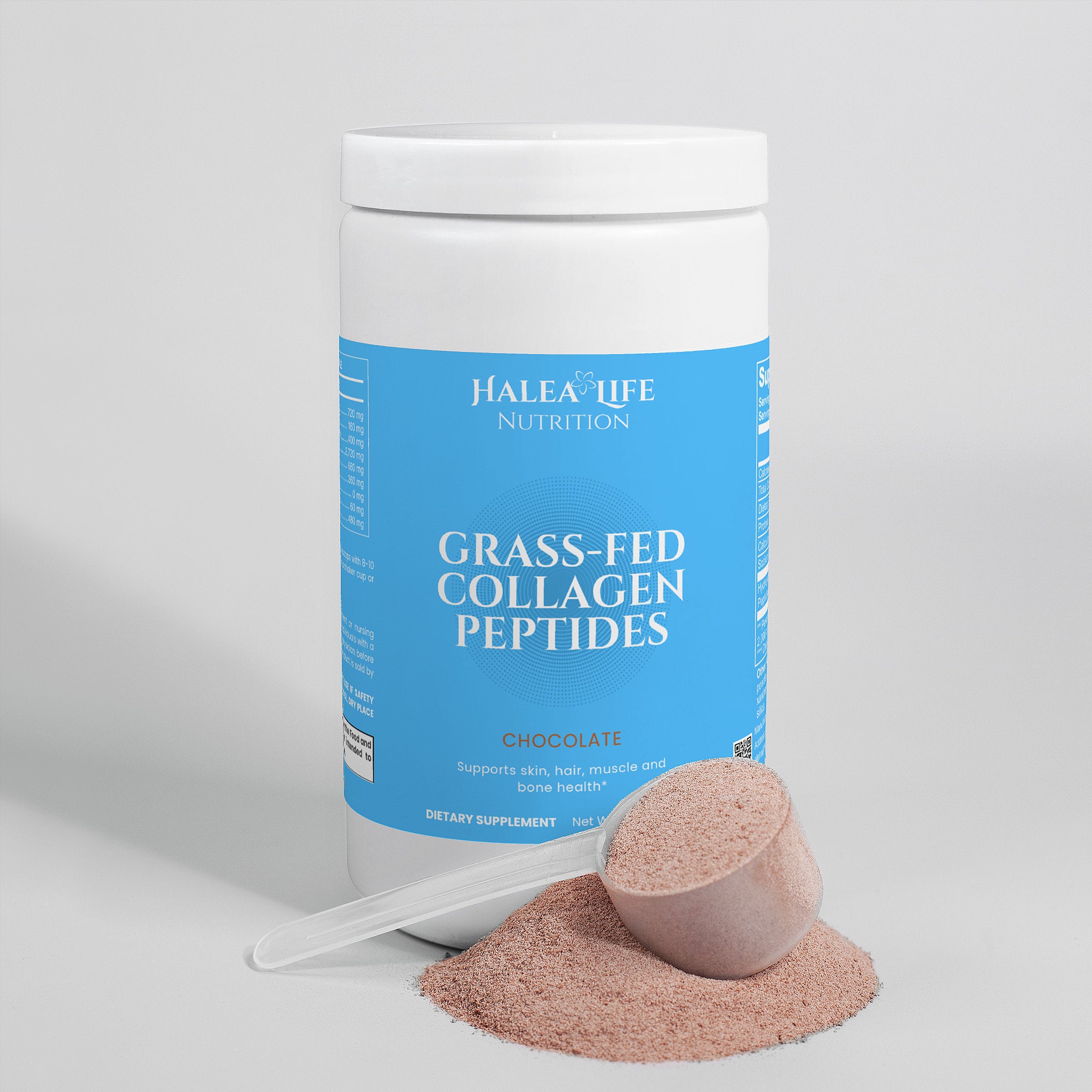 Hydrolyzed Collagen Peptides with Cocoa |Halea Life Nutrition