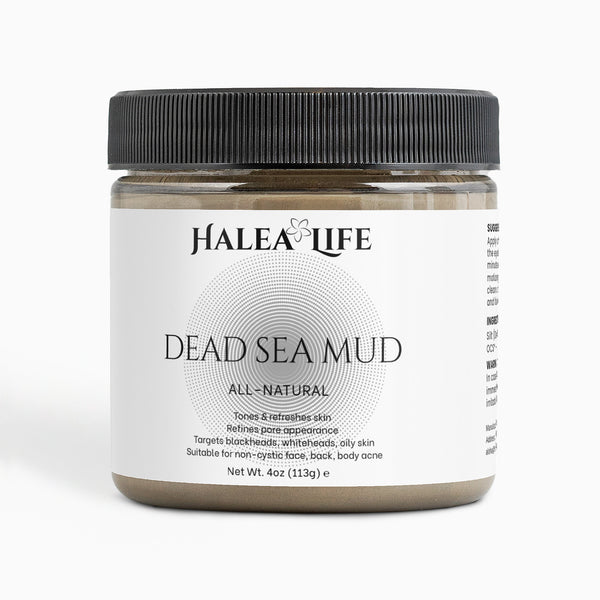 Halea Life Dead Sea Mineral Mud Mask for deep pore cleansing detoxifying and skin purification