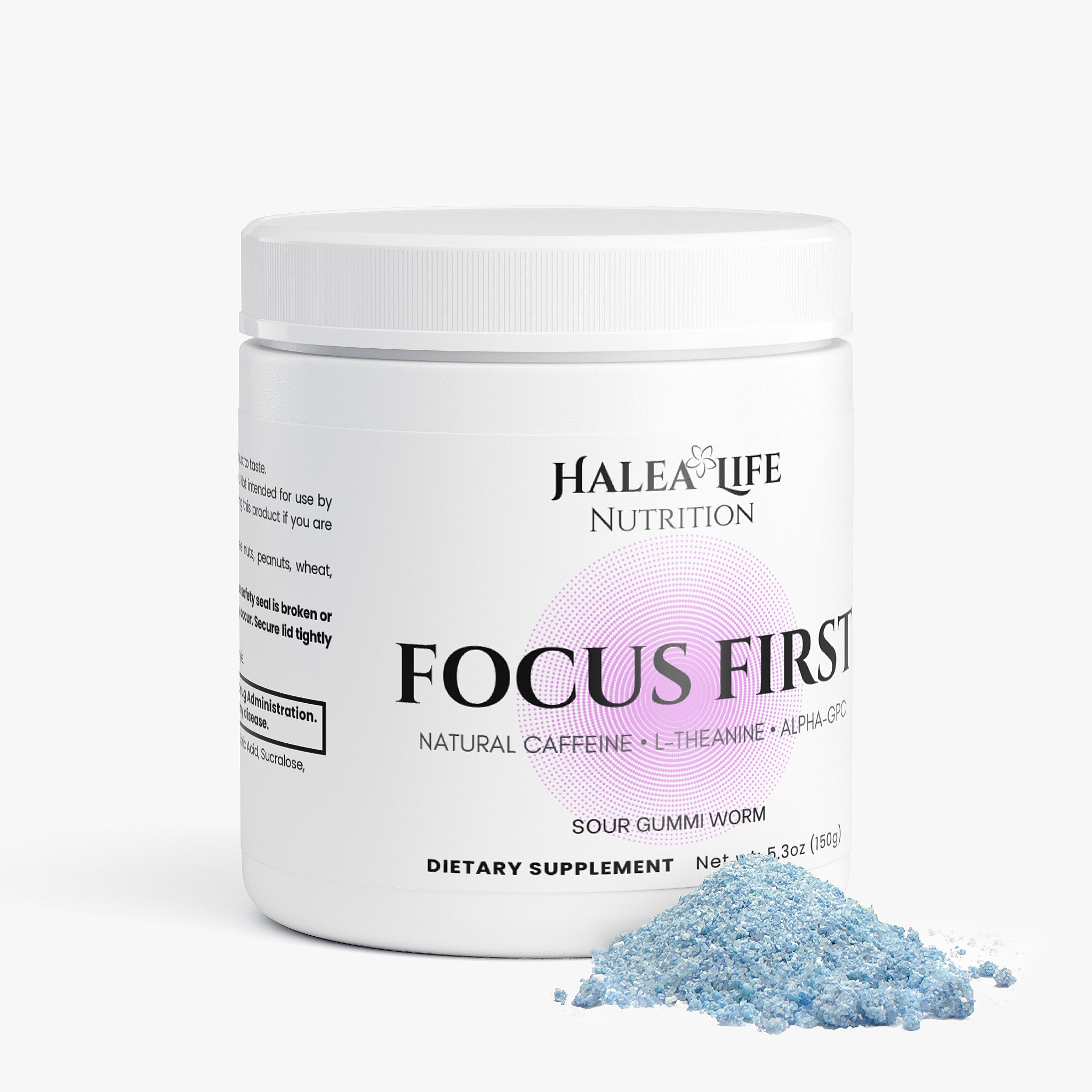 Focus First – Sour Candy Flavor | Nootropic Energy & Concentration Drink Mix