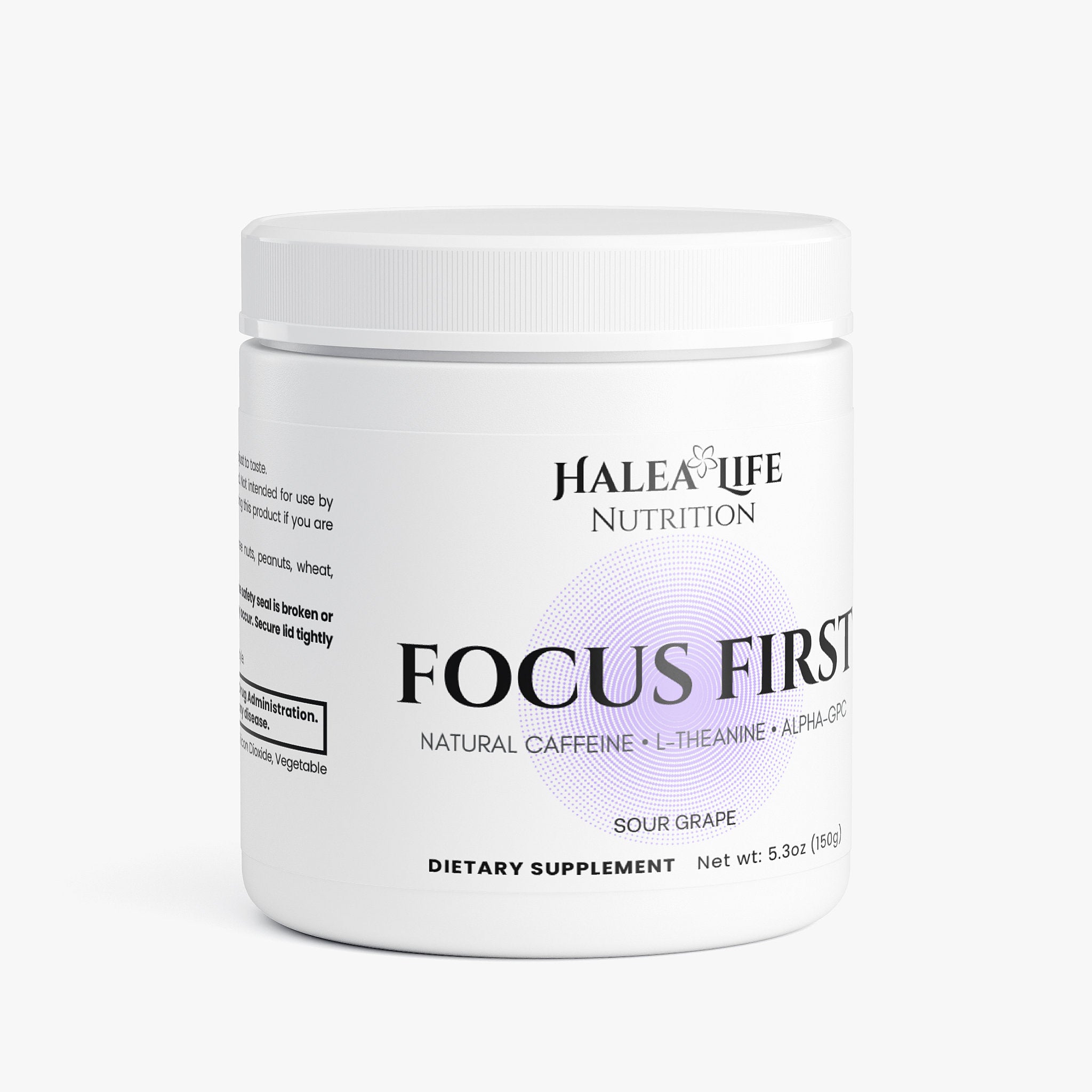 Focus First – Sour Grape Flavor | Cognitive Focus & Energy Formula