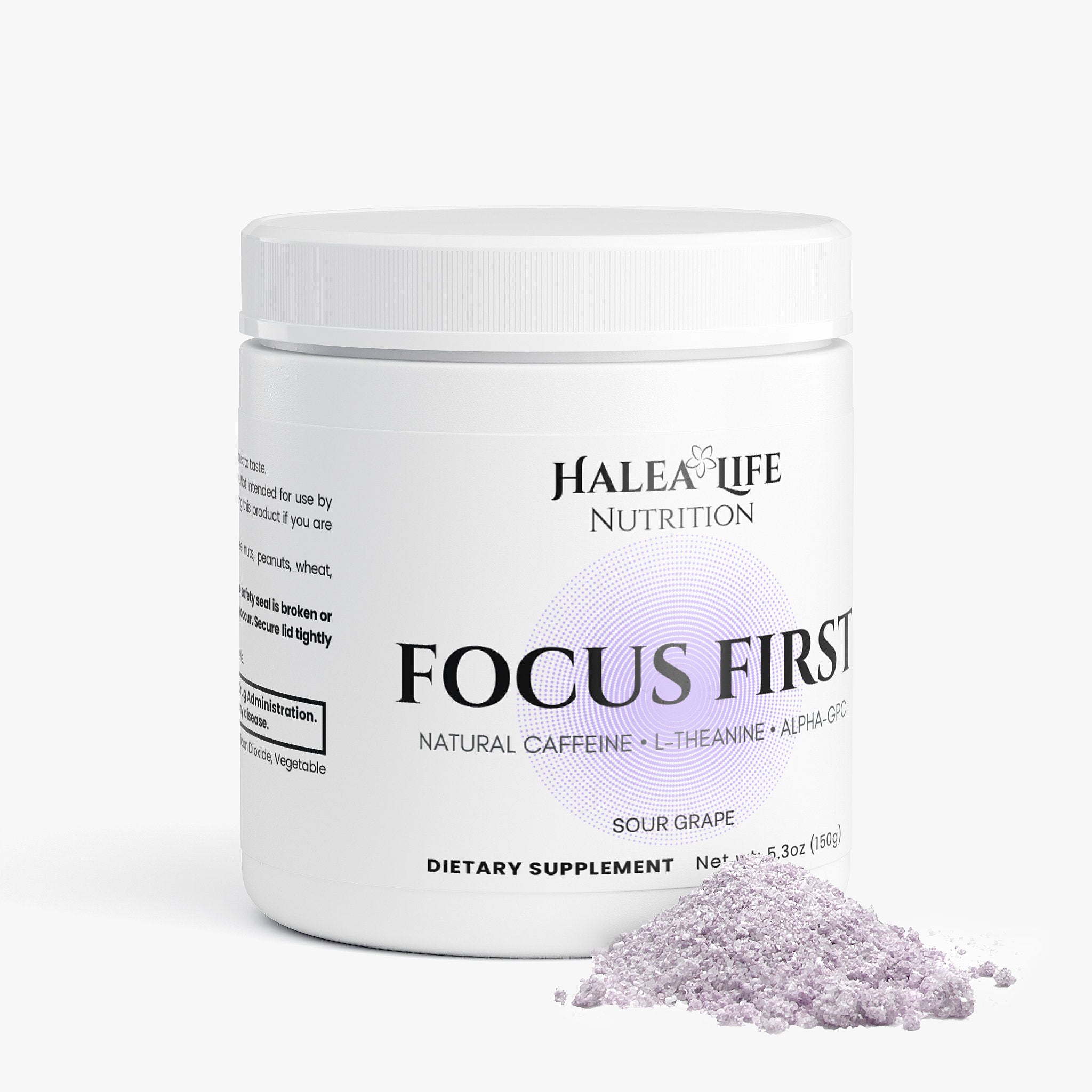 Focus First – Sour Grape Flavor | Cognitive Focus & Energy Formula