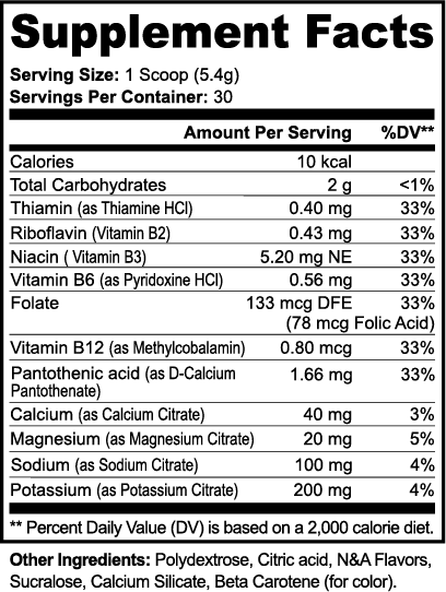 Hydration Electrolyte B-Complex – Passion Fruit