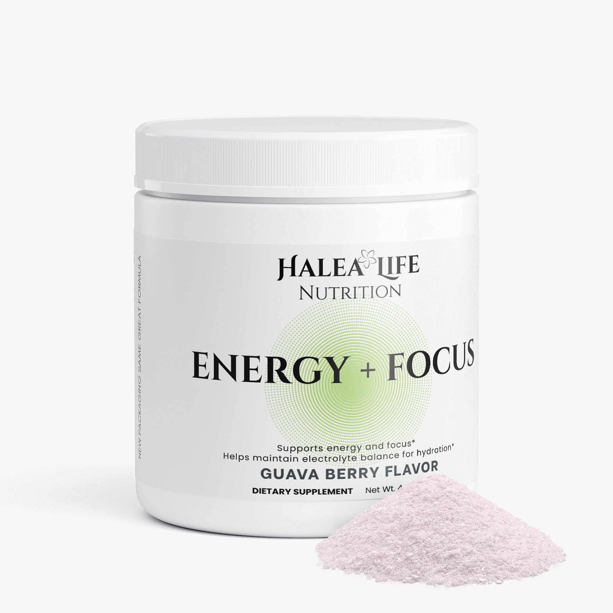 Energy + Focus + Hydration Drink Mix - Guava |Halea Life Nutrition
