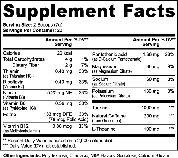 Energy+Focus+Hydration Drink Mix - Lychee |Halea Life Nutrition