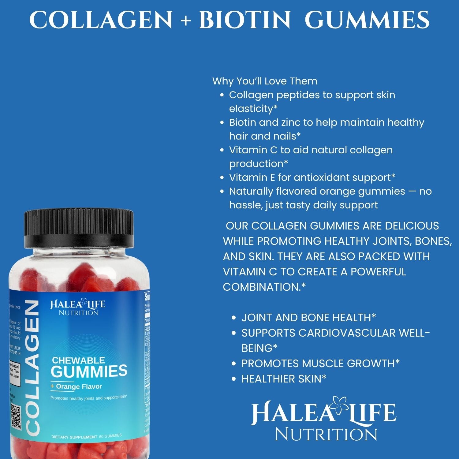 Collagen + Biotin Gummies