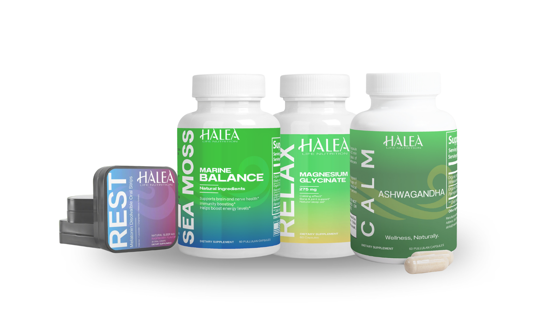 Unlocking Natural Stress ; Mood Management: Exploring Halea Life Nutrition's Supplements