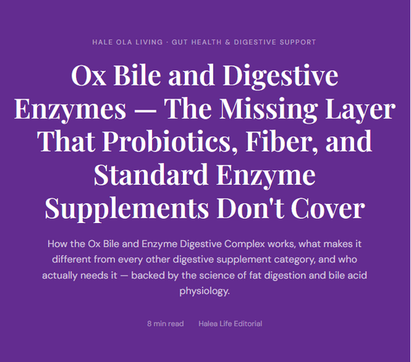 Ox Bile vs. Probiotics vs. Digestive Enzymes — Which Do You Need?