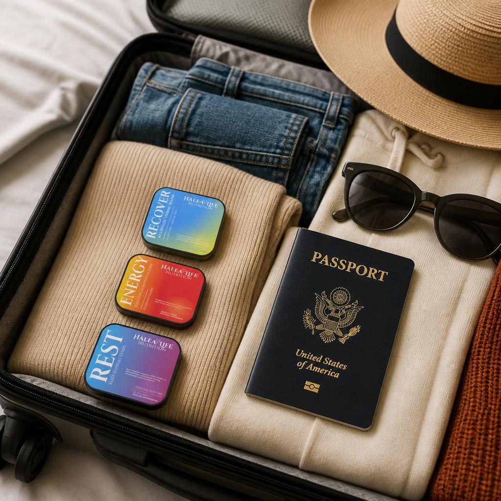 The Vegan Travel Wellness Kit