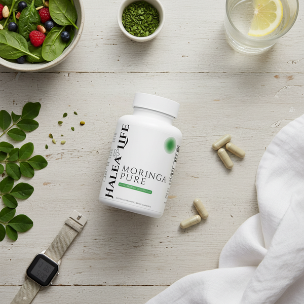 Moringa: One Leaf. Over 90 Nutrients. One Simple Daily Capsule.