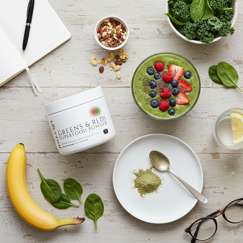 Superfood Supplements for Daily Nutrient Density