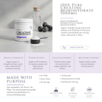 100% Pure Creatine Monohydrate 5000mg