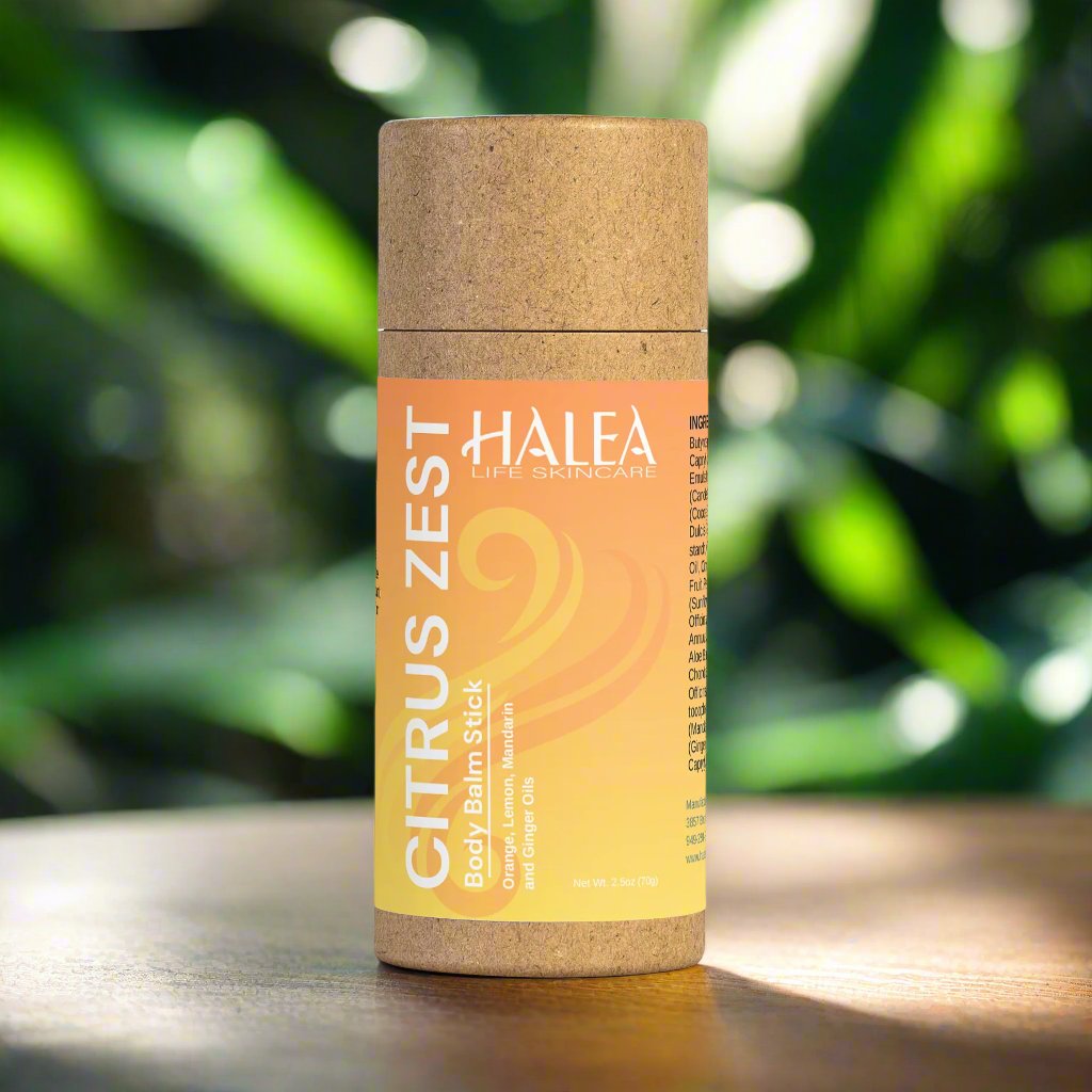Halea Life Nutrition Citrus Zest Body Balm Stick