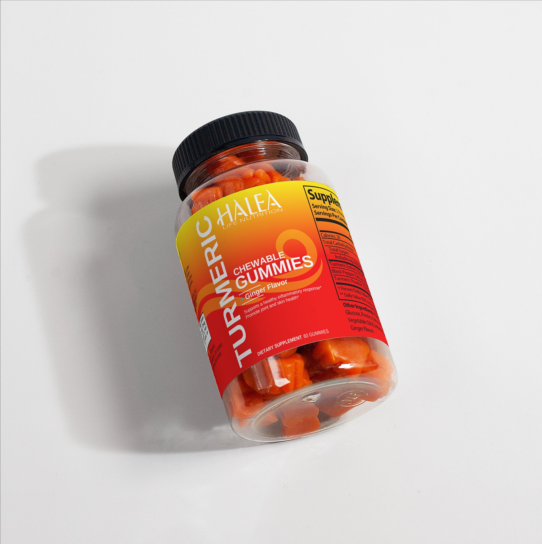Halea Life Nutrition Turmeric & Ginger Gummies