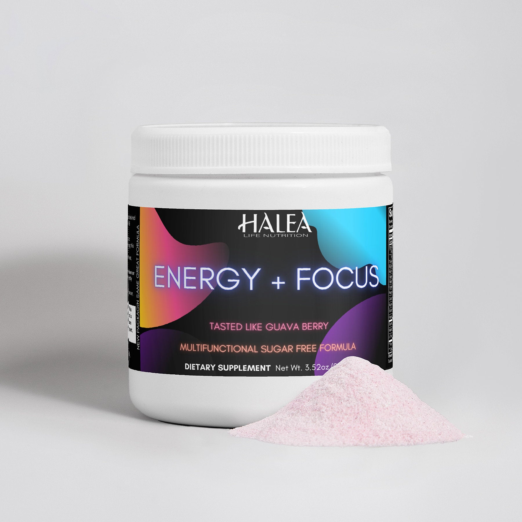 Halea Life Nutrition Energy + Focus + Hydration Drink Mix - Guava