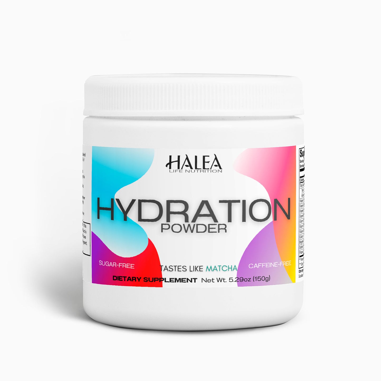 Halea Life Nutrition Matcha Tea Hydration + Electrolytes