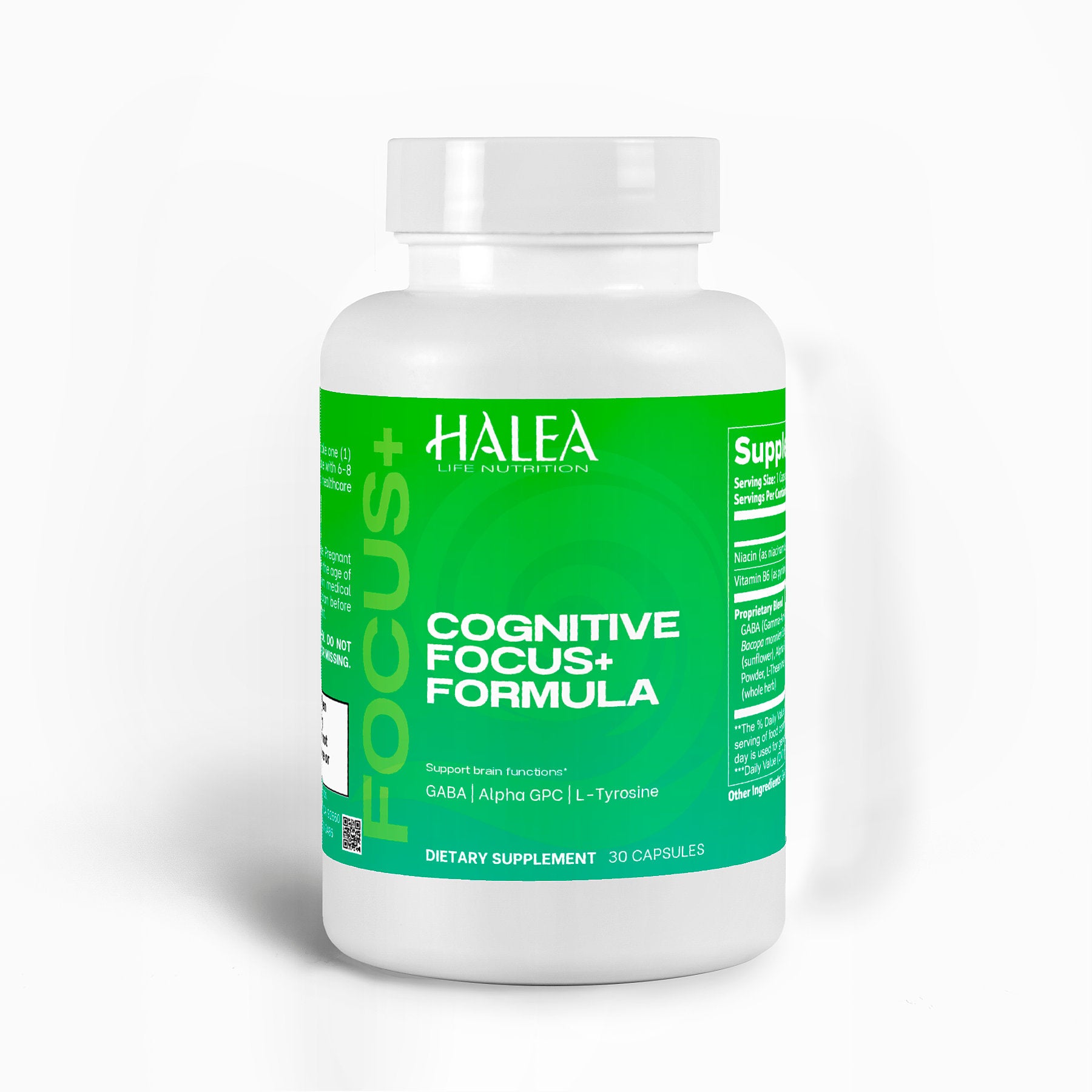 Halea Life Nutrition Cognitive Focus+ Capsules