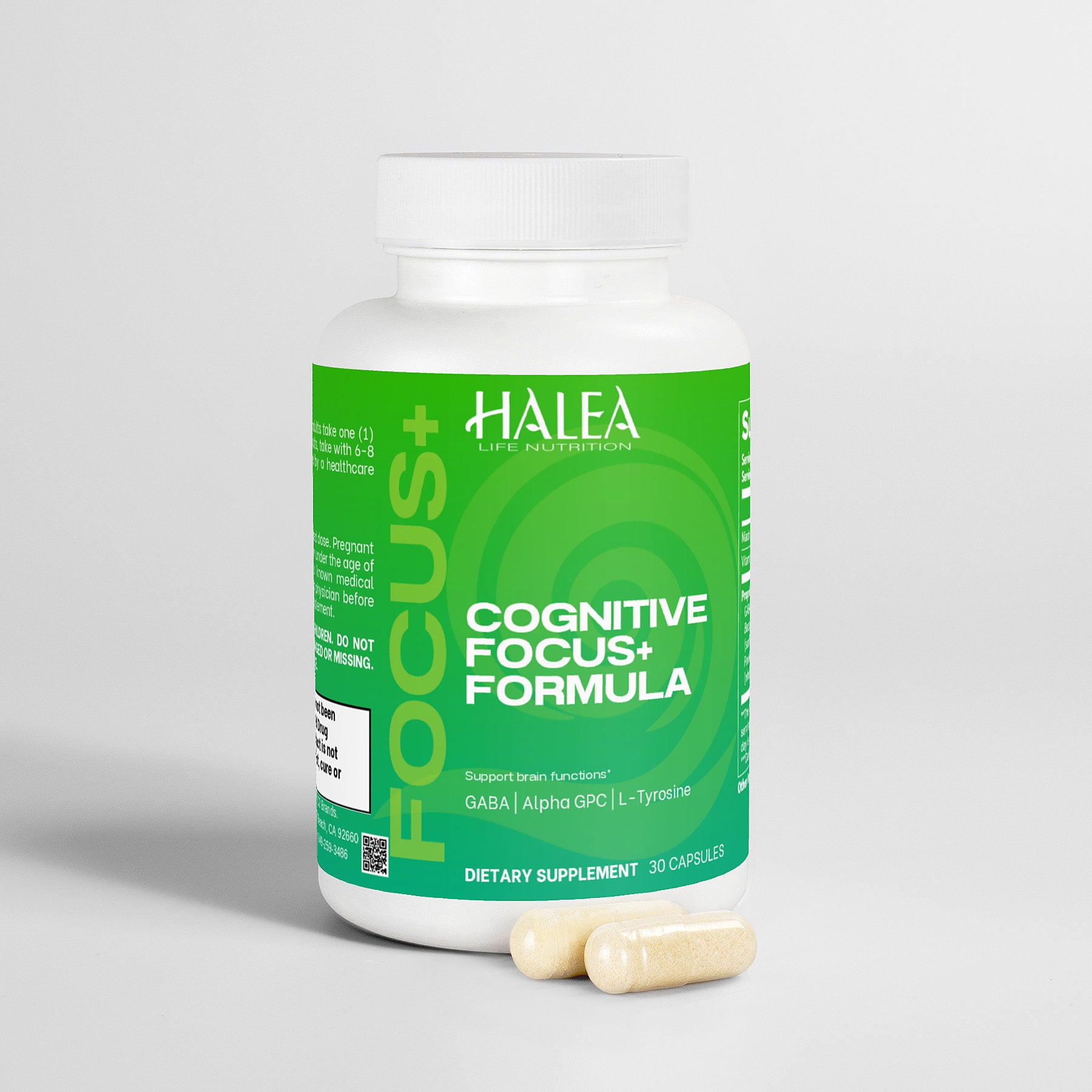 Halea Life Nutrition Cognitive Focus+ Capsules