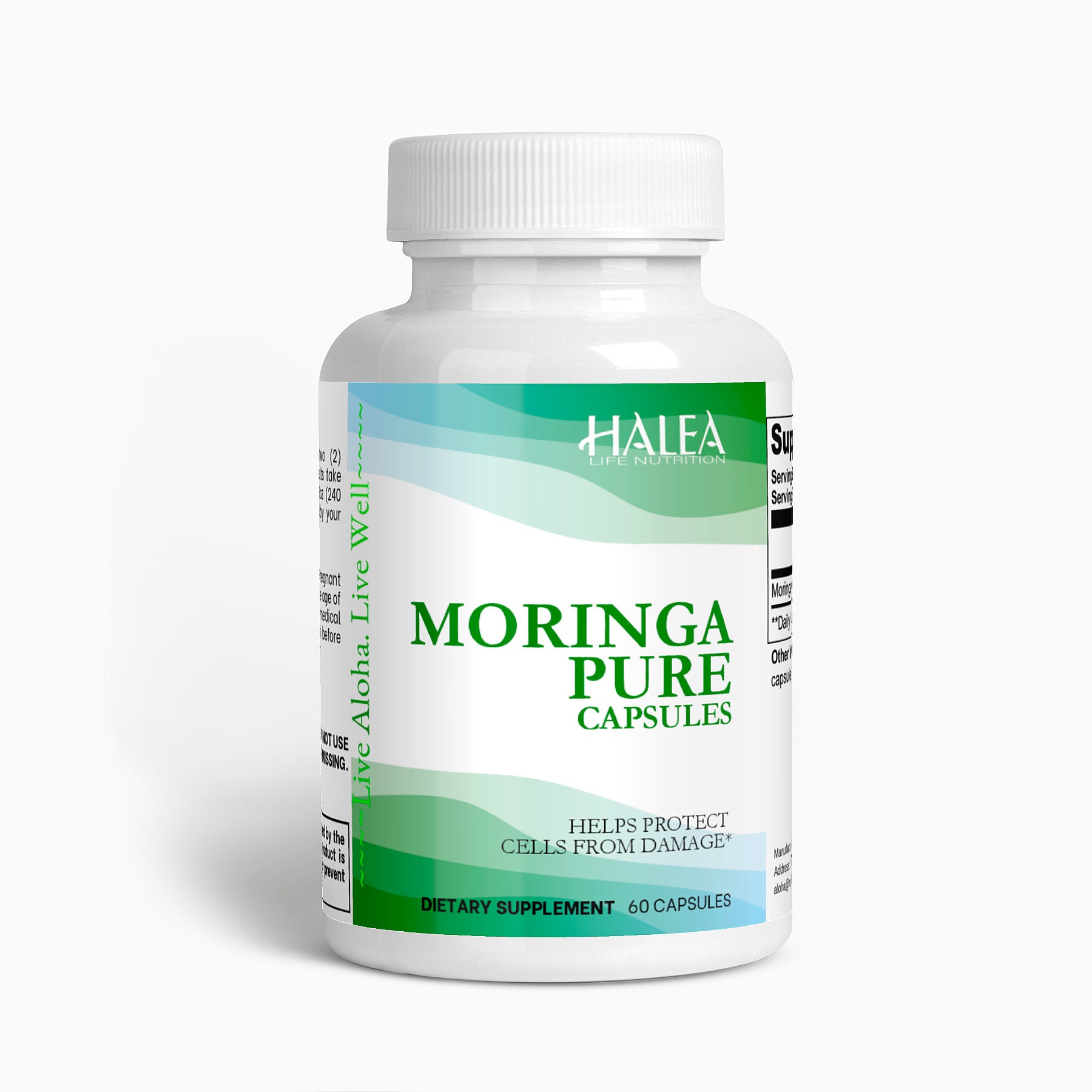 Halea Life Nutrition Organic Moringa Capsules