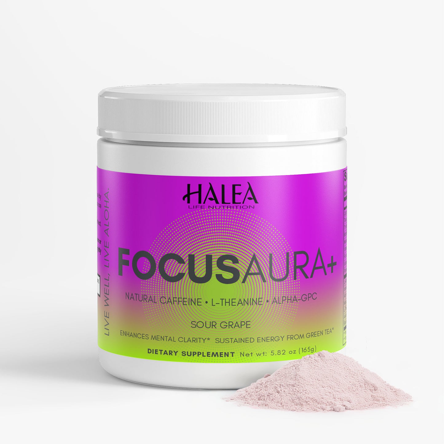 Halea Life FocusAura+ Sour Grape Drink Mix