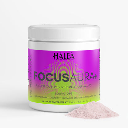 Halea Life FocusAura+ Sour Grape Drink Mix