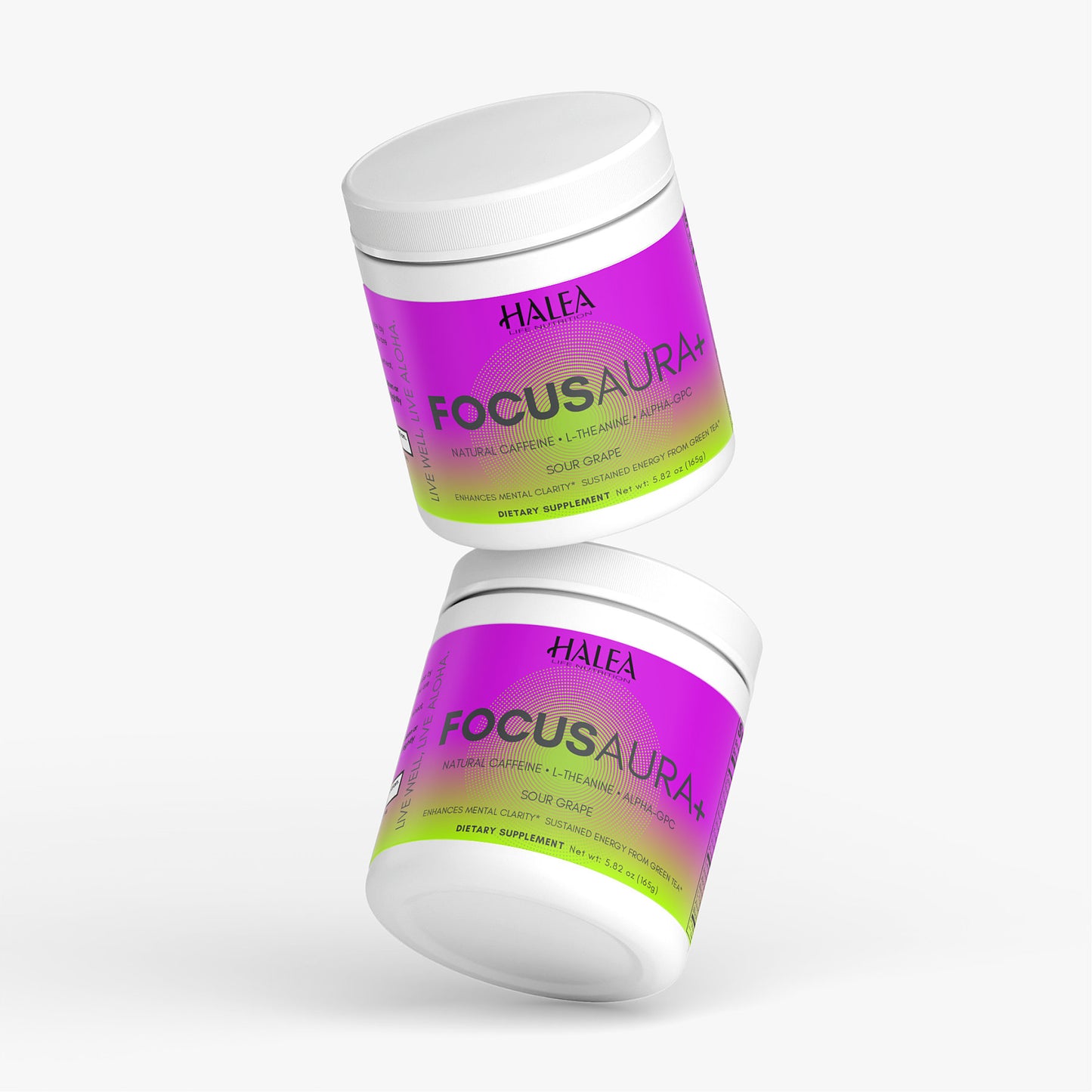 Halea Life FocusAura+ Sour Grape Drink Mix