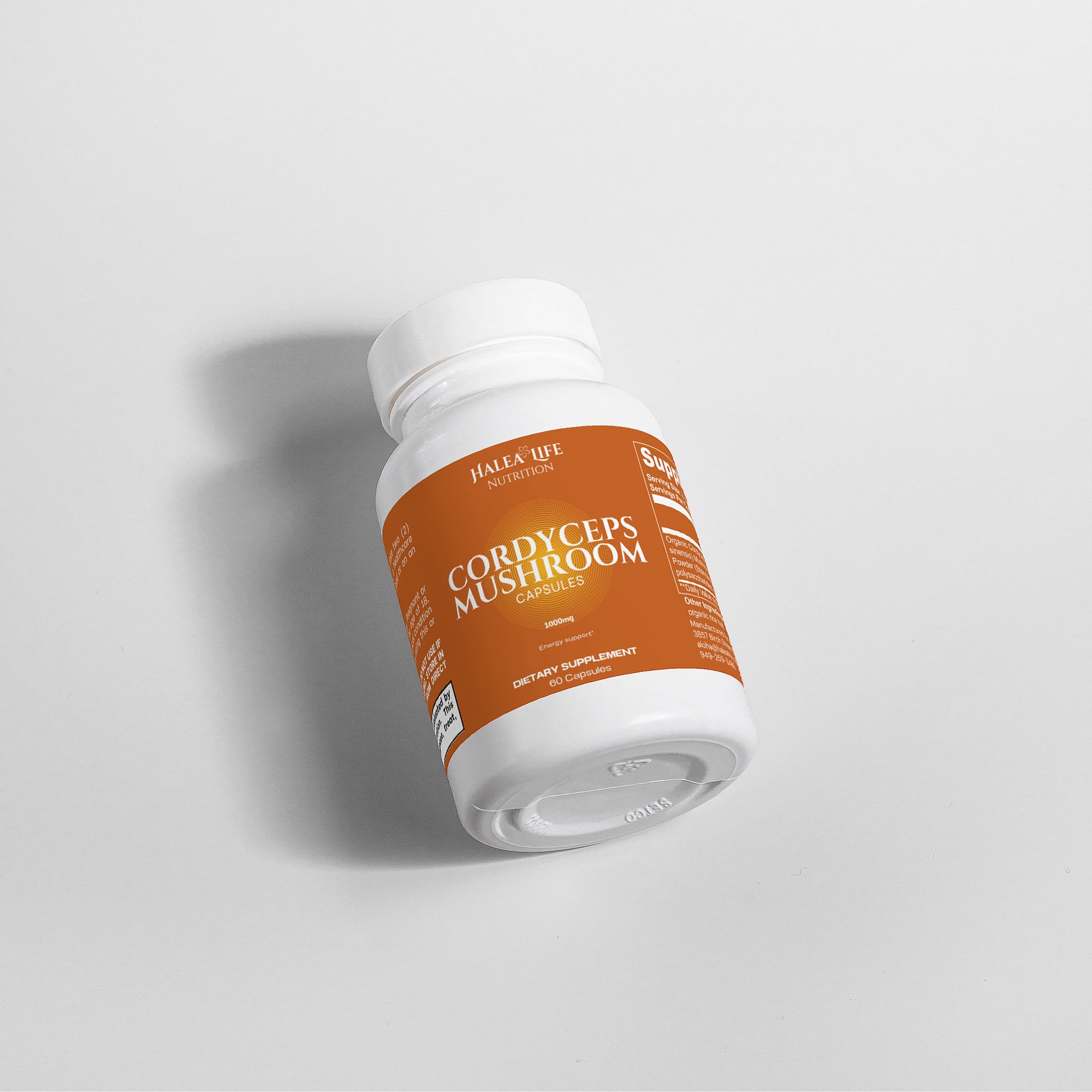 Organic Cordyceps Mushroom Capsules