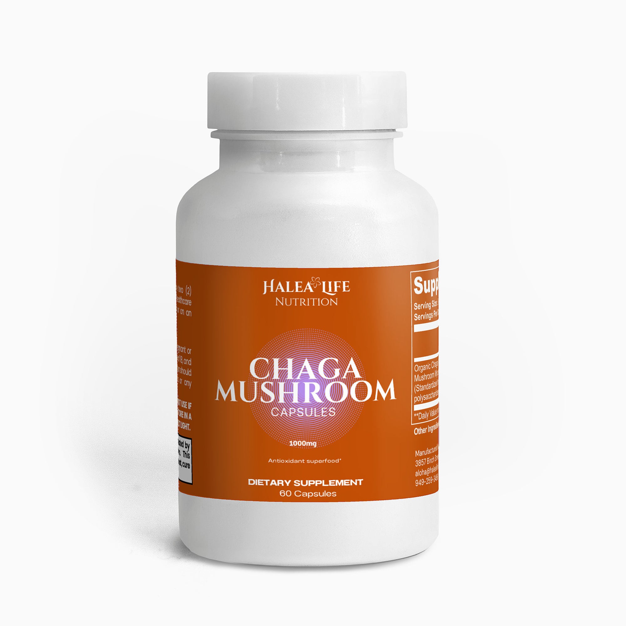 Organic Chaga Mushroom Capsules