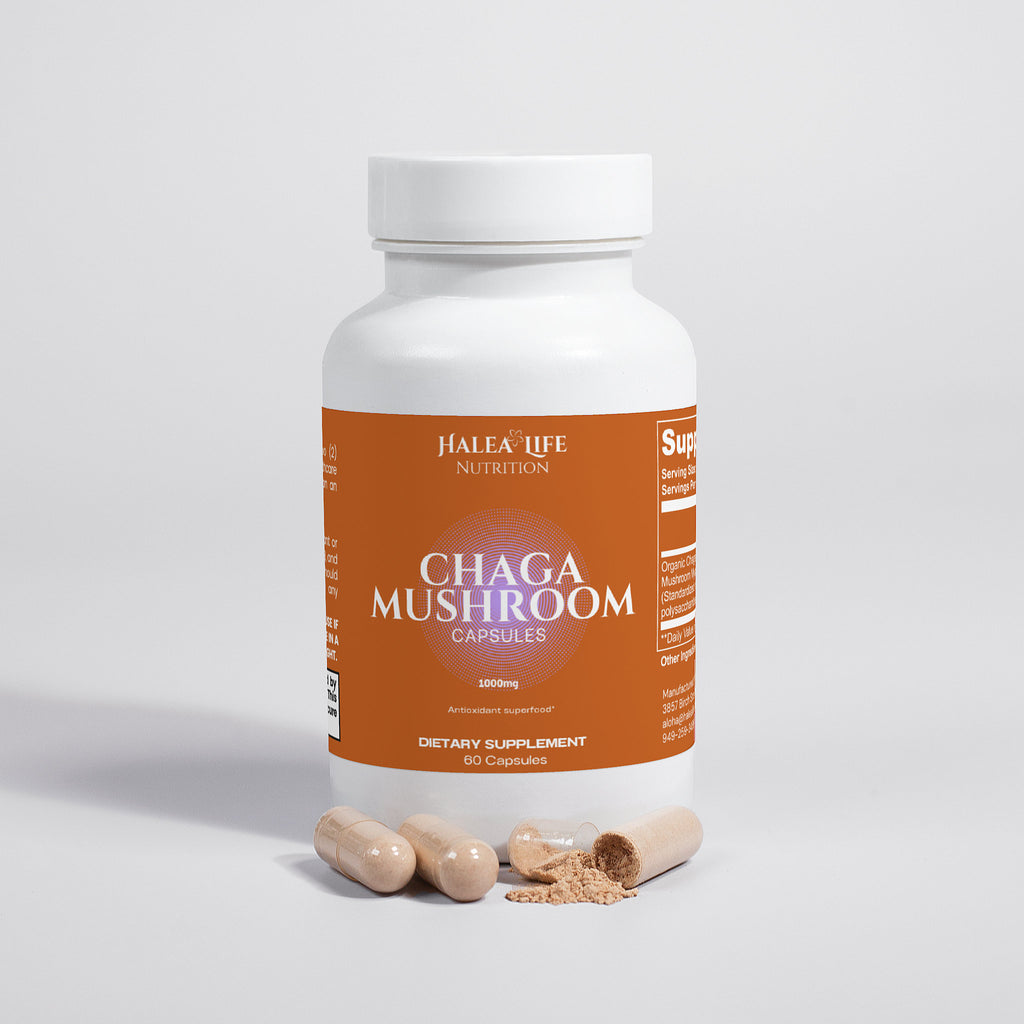 Organic Chaga Mushroom Capsules