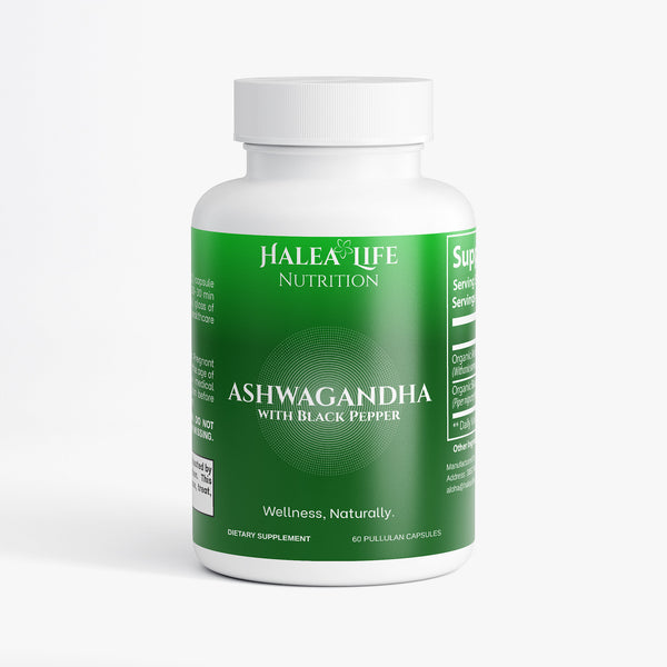 Organic Ashwagandha with Black Pepper