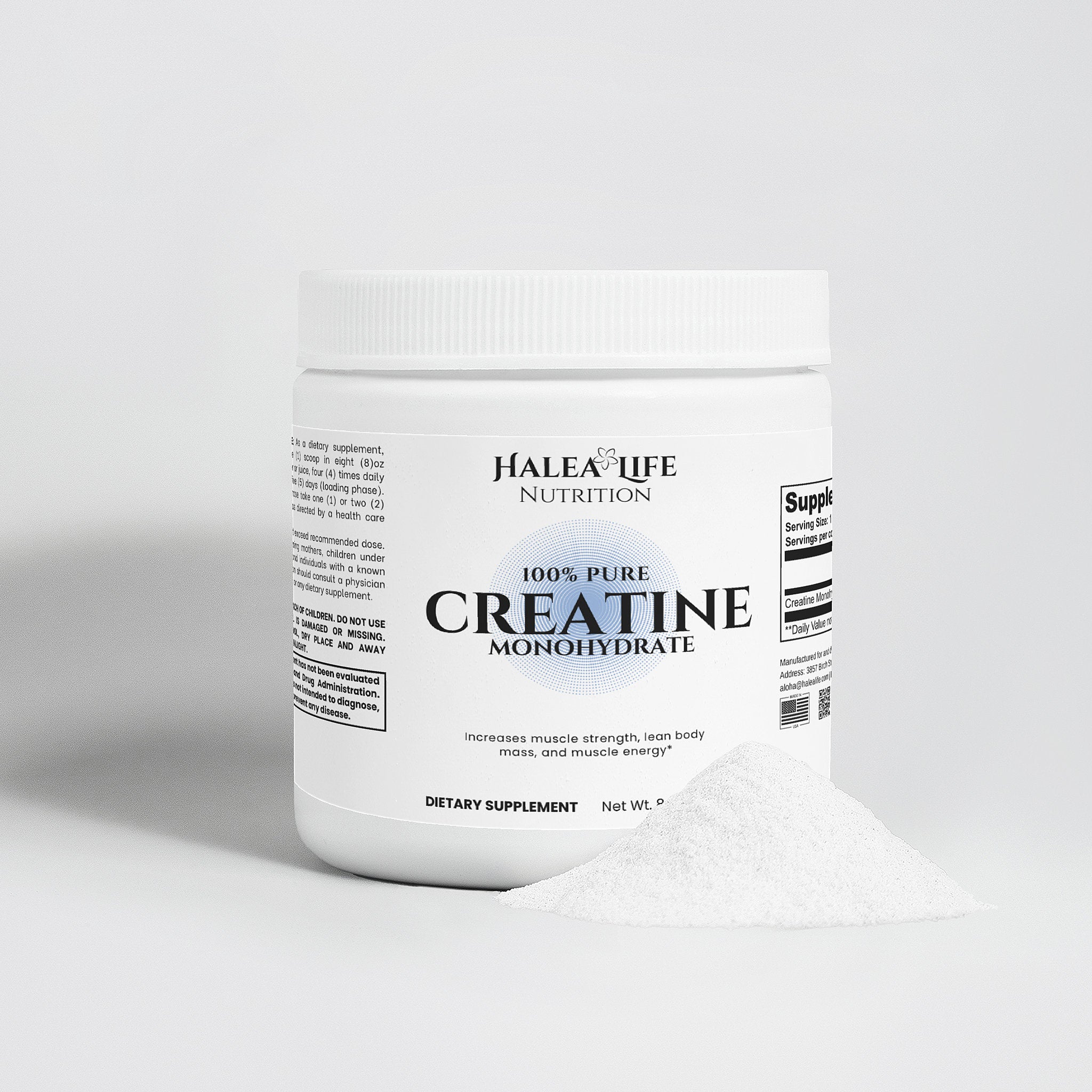 100% Pure Creatine Monohydrate