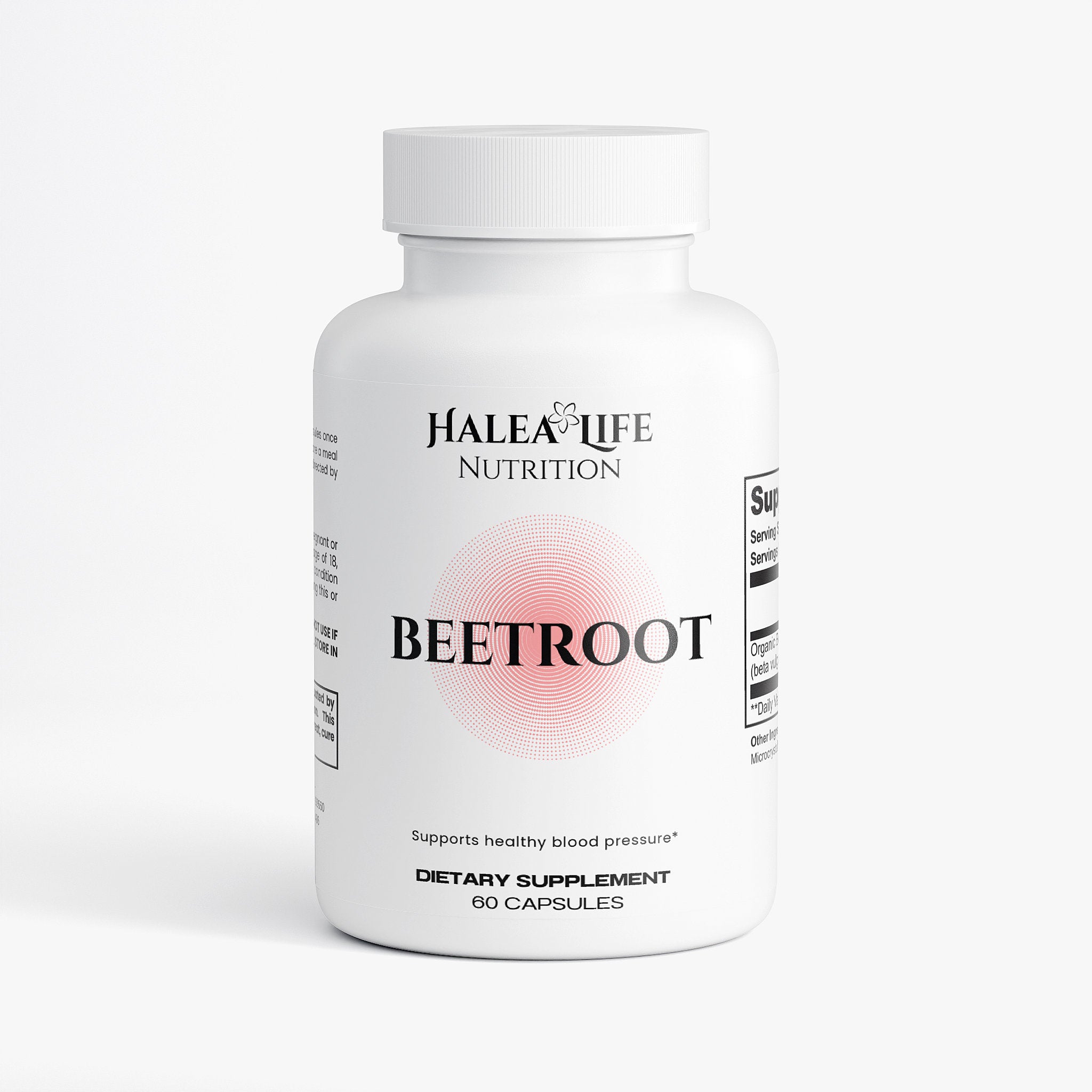 Organic Beetroot Powder Capsules