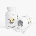 Vitamin D3 & K2 Capsules with BioPerine® 3 Pack