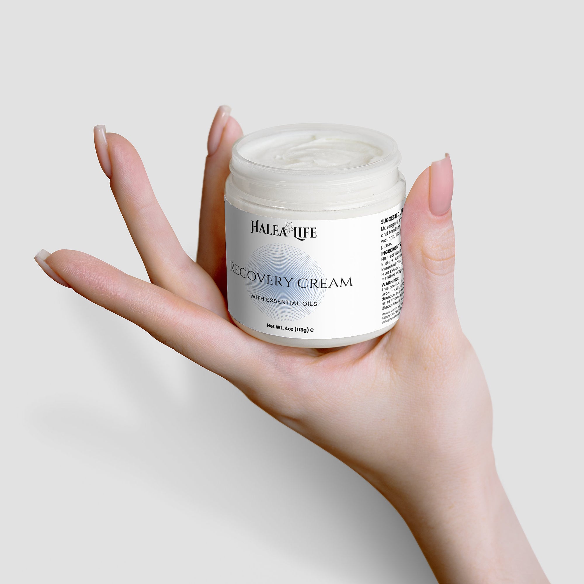 Halea Life Aloe Recovery Body Cream for comprehensive skin soothing and deep hydration support