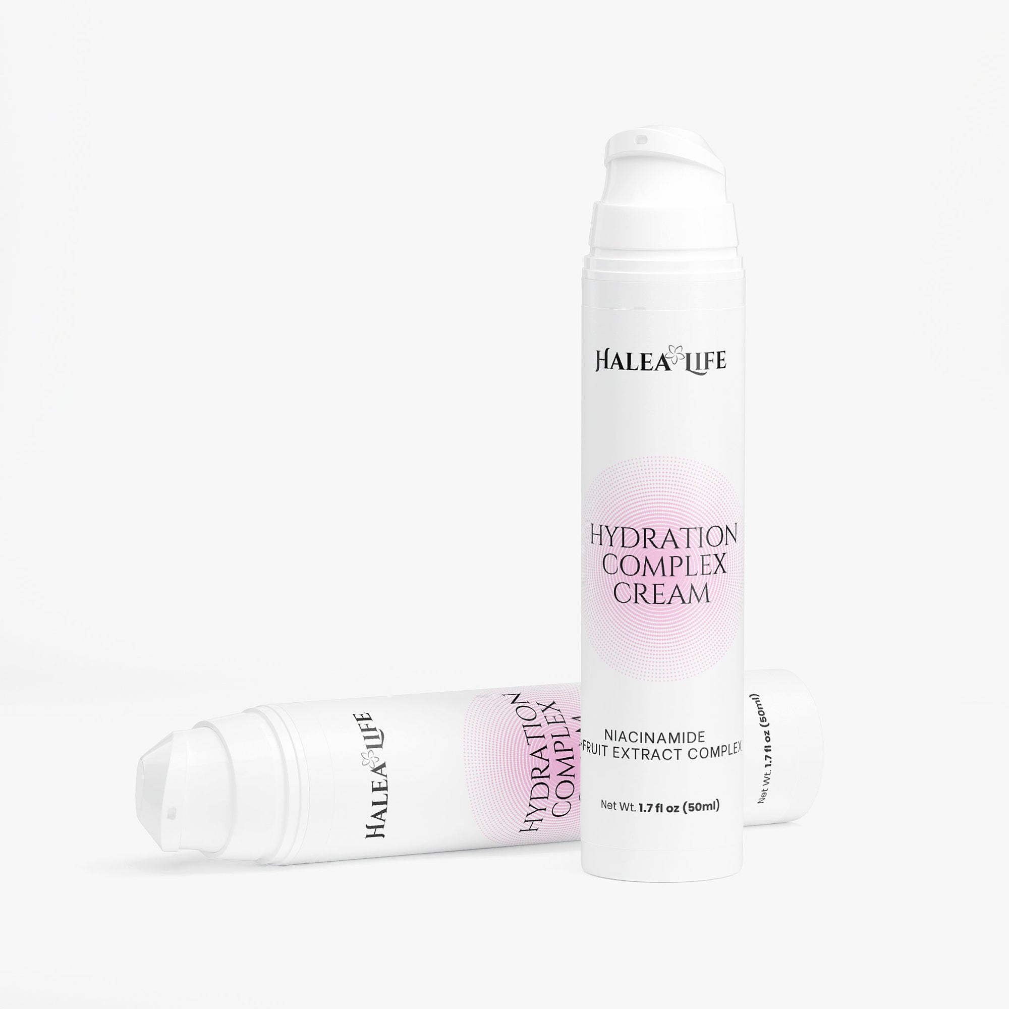 Halea Life Hydration Complex Cream with watermelon seed oil and hyaluronic acid for plump dewy skin