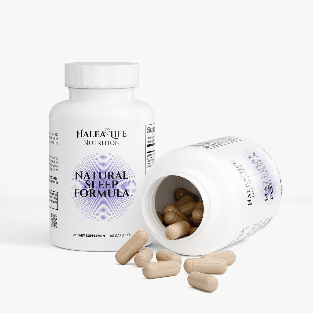 Natural Sleep Aid Supplement |Halea Life: Nutrition & Skincare