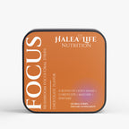Halea Life Nutrition Focus mushroom strip packaging on a white background
