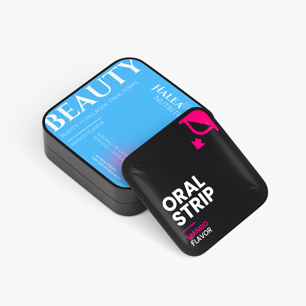 Collagen Peptides with Vitamin E Strips