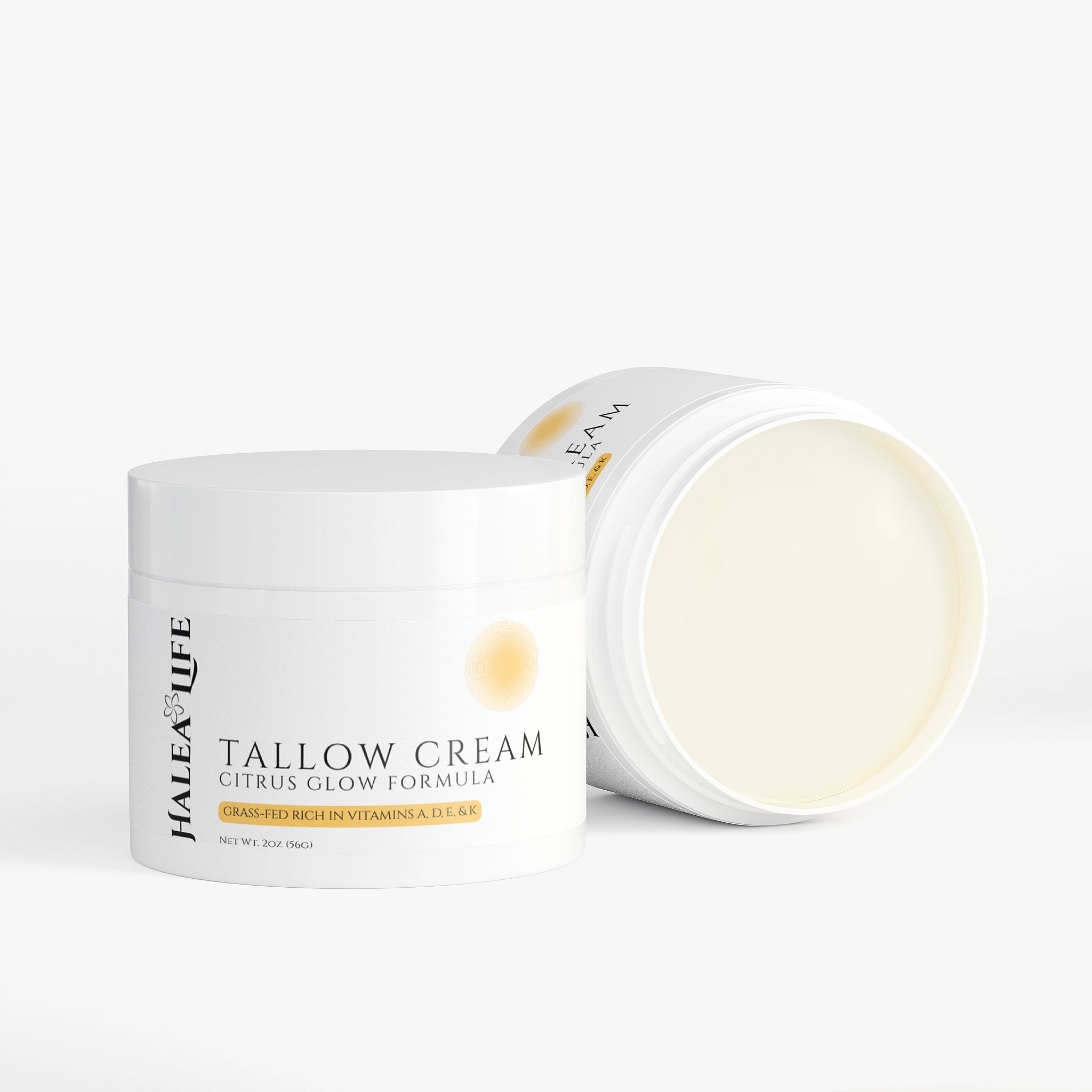 Grass-Fed Tallow Cream – Citrus Glow