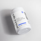 Container of Halea Life hydrolyzed collagen peptides on a light gray background
