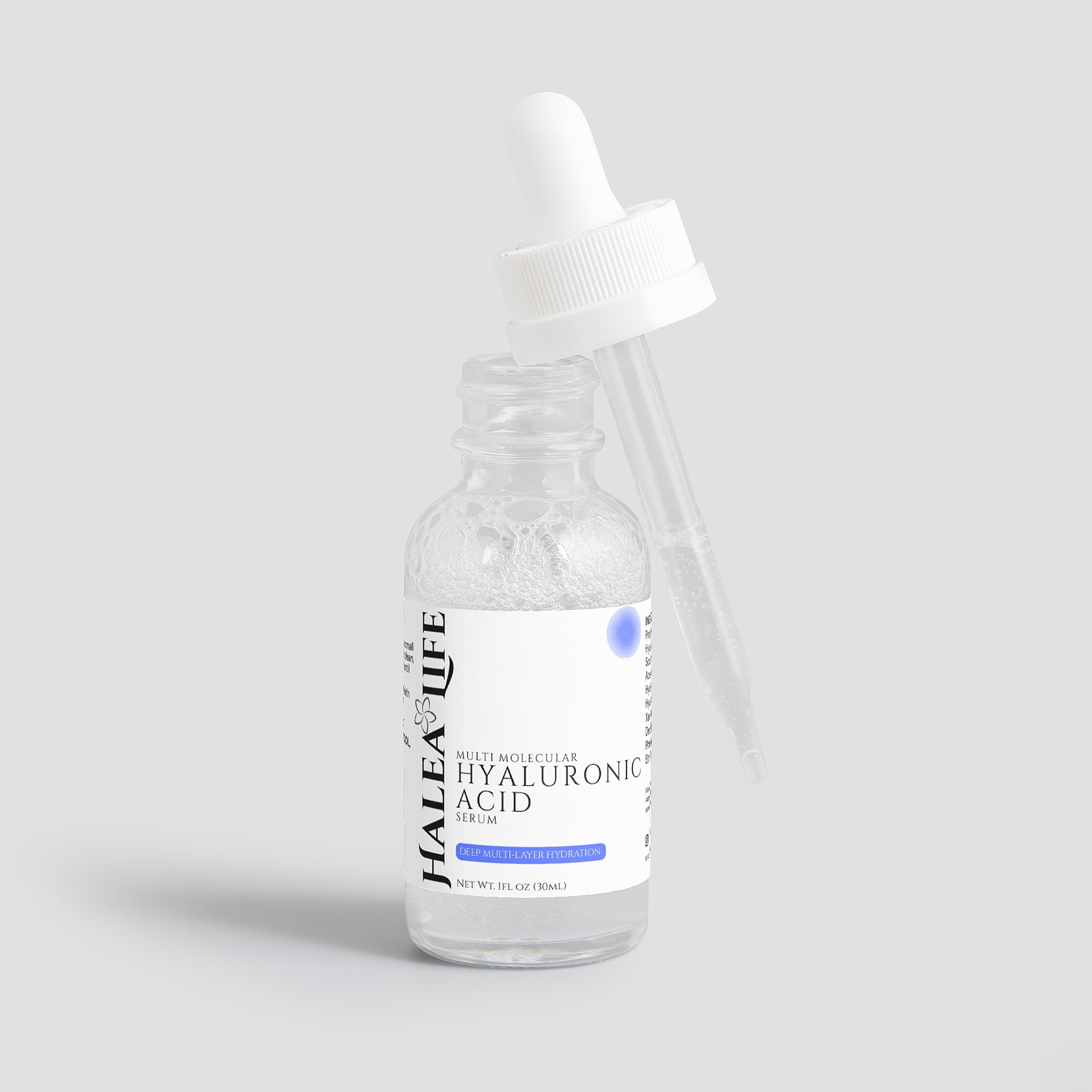 4D Hyaluronic Acid Serum Multi-Layer Hydration | Halea Life